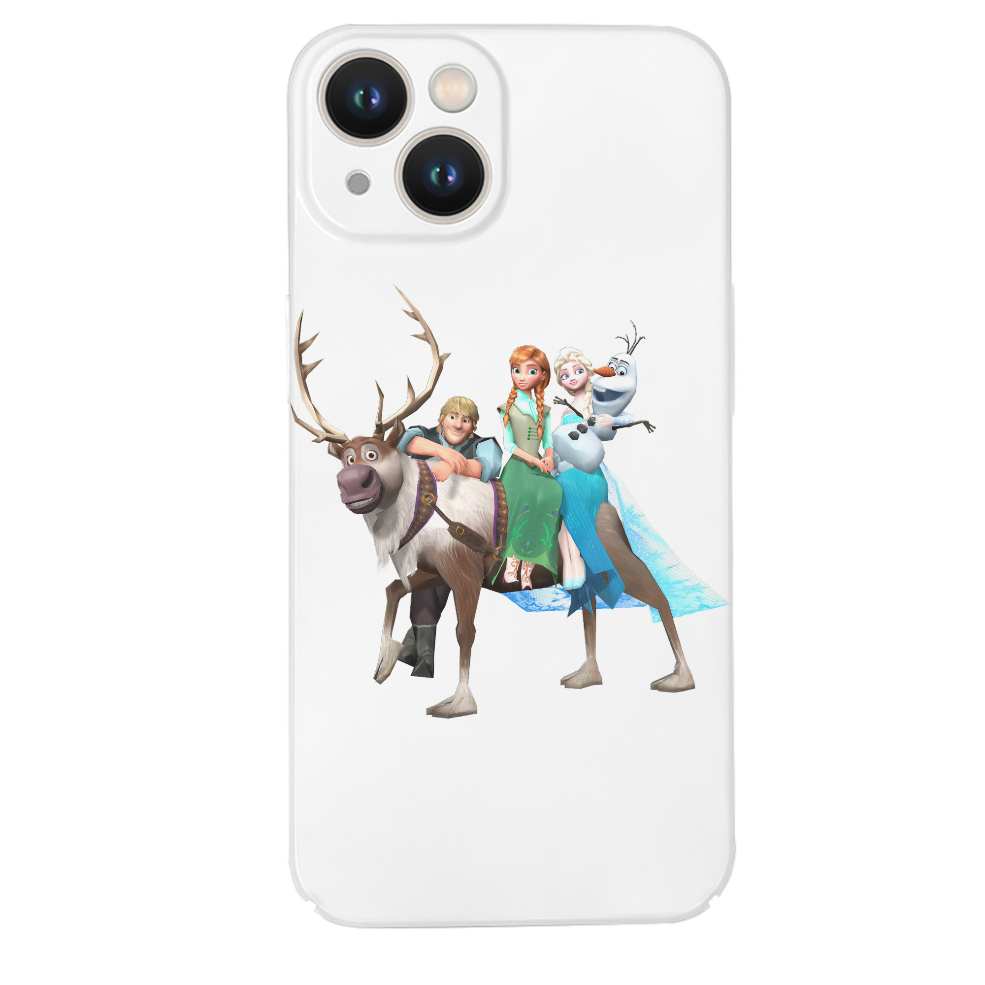 （画像用） アナと雪の女王 アンナ エルサ Frozen Anna Elsa 【iPhone 14シリーズ対応】ハードケース